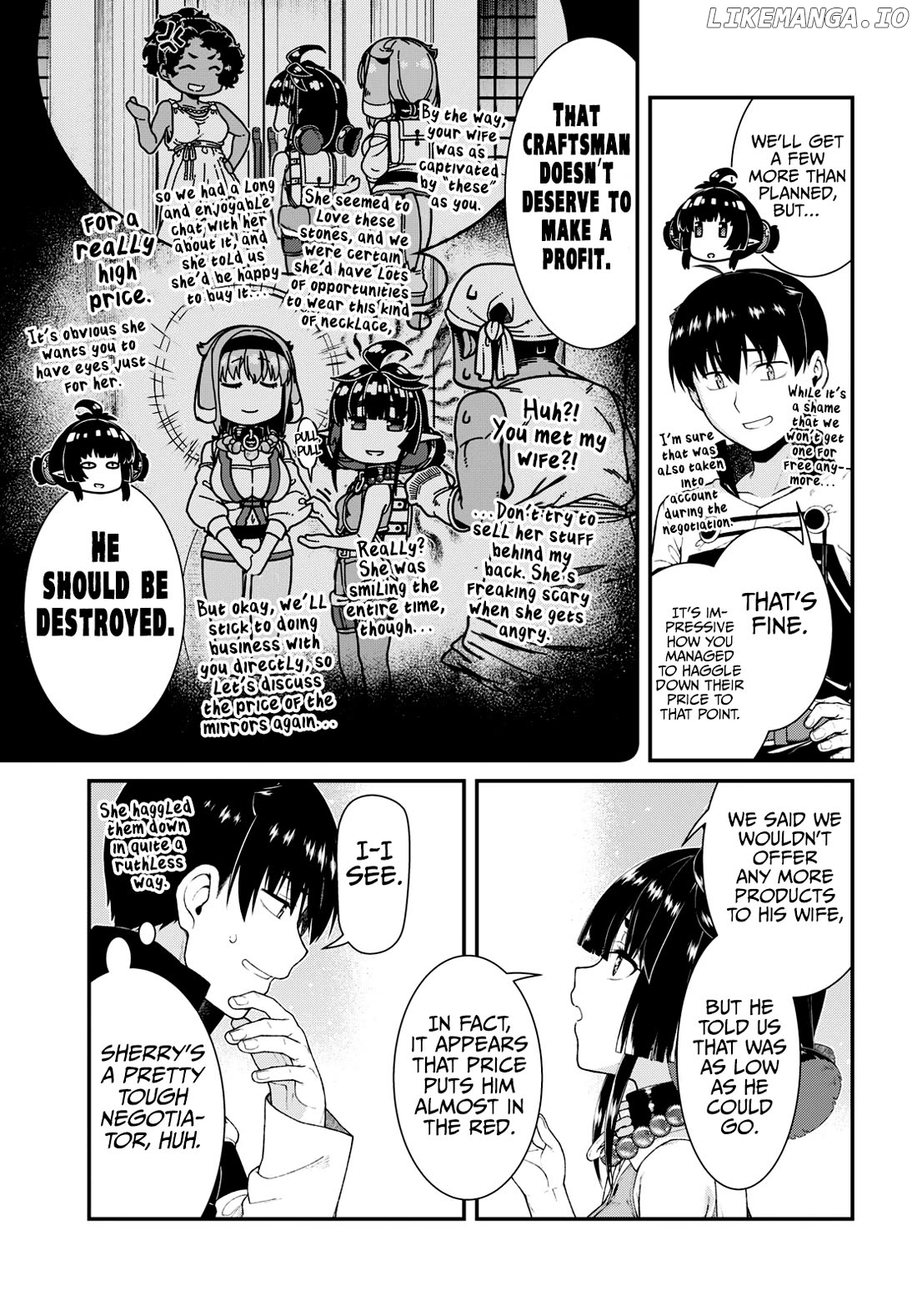 A Harem in the Fantasy World Dungeon, Chapter 83 image 14